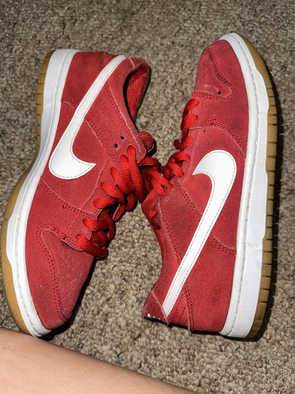 Size 5.5 - Nike Dunk Pro SB Low Ishod Wair University Red LEP